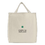 Made in Ireland Shamrock Bag embroidered bags