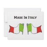 Made In Italy invitations