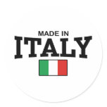 Made in Italy stickers
