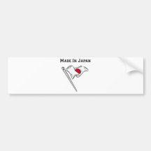 Made In Japan Bumper Sticker