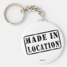 Made In... Key Chain