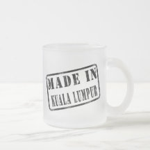 Made in Kuala Lumpur Coffee Mugs