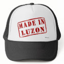 Made in Luzon hats
