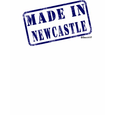 Made in Newcastle Tee Shirts