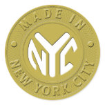MADE IN NYC Stickers