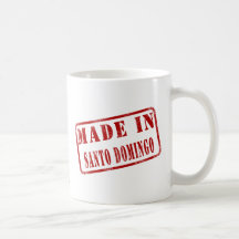Made in Santo Domingo Coffee Mugs