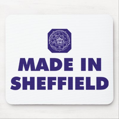 Made in Sheffield Mousepad by Sheffieldgift
