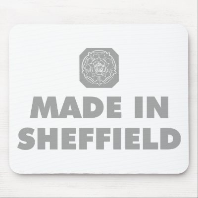 Made in Sheffield Mouse Pads by Sheffieldgift