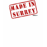 Made in Surrey t-shirts