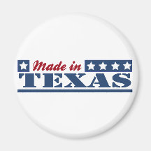 Made In Texas Refrigerator Magnet