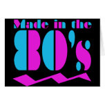 Made in the 80's cards