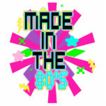 Made In the 80's Key Chain photo sculptures