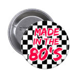 Made in the 80s pinback buttons