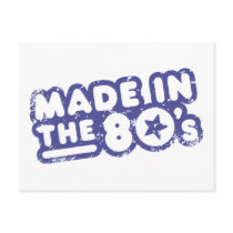 Made In The 80's Postcards