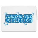 Made In The Eighties (80s) cards