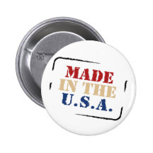 Made in the USA button