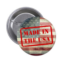 Made in the USA! Button