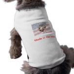 Made In the USA Doggie Tshirt