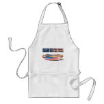 Made in the USA Patriotic Hot Dog aprons