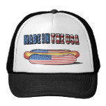 Made in the USA Patriotic Hot Dog Mesh Hat