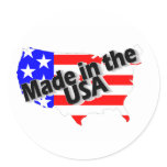 Made In The USA stickers