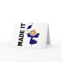 MADE IT Stick Figure Graduation