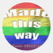 Made This Way Sticker
