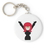 Made With Aubergines Logo keychains