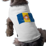 Madeira flag dog t-shirt