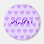 Madeline in Purple Magnets
