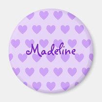 Madeline in Purple magnets