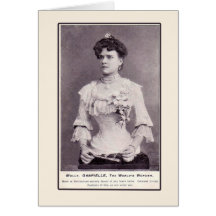 Mademoiselle Gabrielle The Half-Woman, on Cards