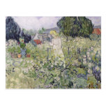 Mademoiselle Gachet in her garden Postcard