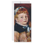 Mademoiselle Grimprel With Blue Hair Band rack cards
