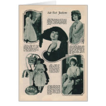 Madge Bellamy 1922 vintage fashions card