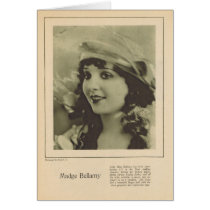 Madge Bellamy 1923 Greeting Card