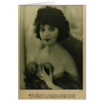 Madge Bellamy 1923 vintage portrait Card