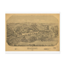Madison Connecticut in 1881 Postcard