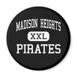 Madison Heights - Pirates - High - Anderson Fridge Magnets
