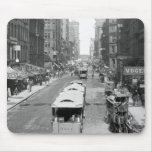 Madison Street, Chicago, 1900 Mousepads