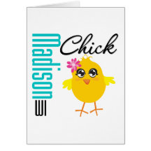 Madison WI Chick Greeting Cards