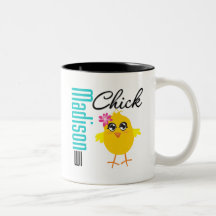Madison WI Chick Mugs