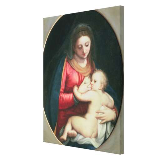 Madonna and Child, 1598 Canvas Prints