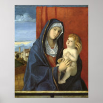 Madonna and Child by Giovanni Bellini Posters