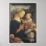Madonna and Child, c. 1455 Posters