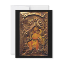 Madonna and Child Personalized Invitation