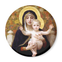 Madonna and Child Fridge Magnets