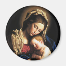 Madonna and Child Magnets