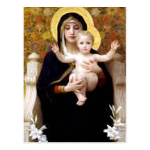Madonna and Child Postcard