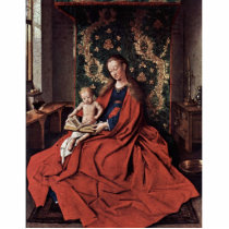 Madonna And Child Reading By Eyck Jan Van (Best Qu Photo Cut Out